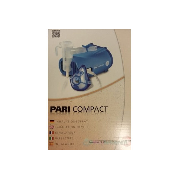 PARI COMPACT prístroj inhalačný s tryskovým rozprašovaním lieku, 1ks