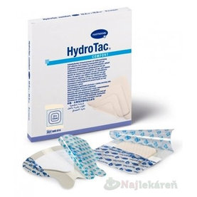 HydroTac Comfort - krytie na rany penove impregnovane gélom, samolepiace (15x15cm) 3ks