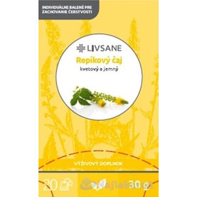 LIVSANE Repíkový čaj bylinný, individuálne balené vrecká 20x1,5 g