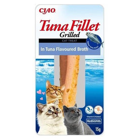 Maškrta Inaba Churu Grilled cat Tuniak v tuniakovom vývare 12ks 180g