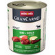 Animonda GRANCARNO® dog adult hovädzie, jeleň, jablko 6 x 800g konzerva