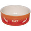 "Gradient Cat" keramická miska oranžová 250ml