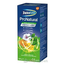 THERATUSS ProNatural sirup na suchý a vlhký kašeľ 128 g