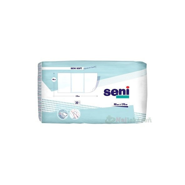 Seni SOFT SUPER hygienické podložky, 90x170cm, savosť 2000ml, 30ks