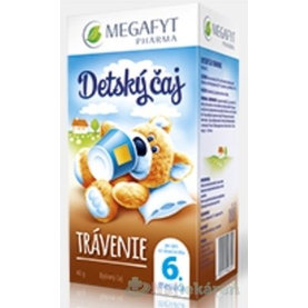 MEGAFYT Detský čaj TRÁVENIE, 20x2 g