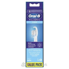 Oral-B PULSONIC CLEAN, náhradná čistiaca hlavica,1x4ks