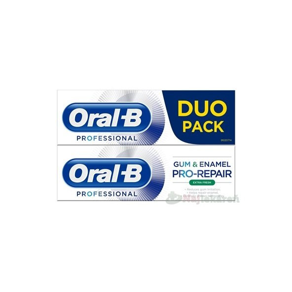 Oral-B PROF.GUM&ENAMEL PRO-REPAIR Extra Fresh DUO, zubná pasta