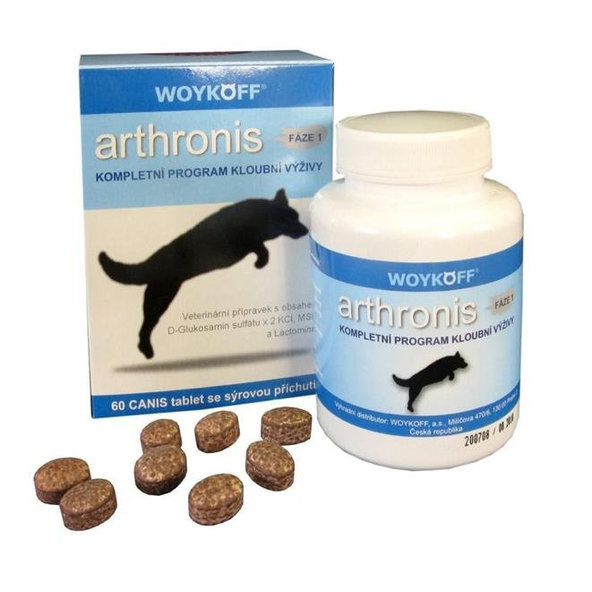 Arthronis fáza 1 kĺbová výživa pre psy 60tbl