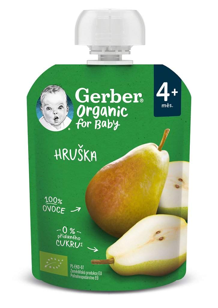 Obrázok GERBER Organic Kapsička hruška 90 g​