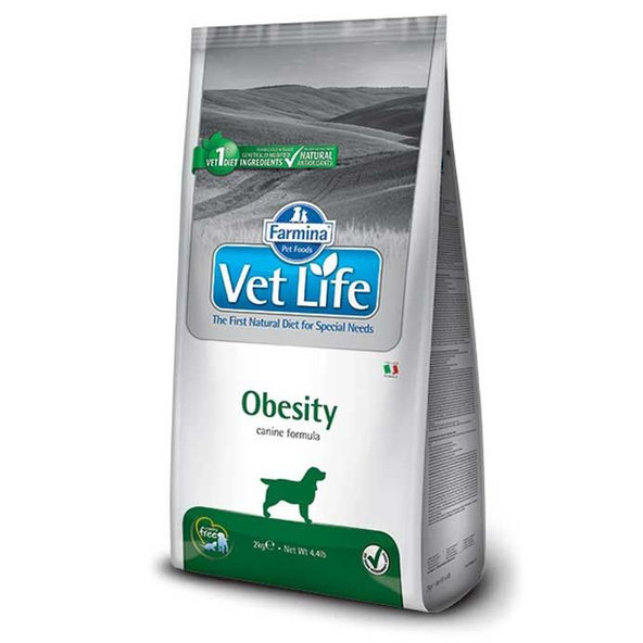 Farmina Vet Life dog obesity veterinárna diéta pre psy 2kg