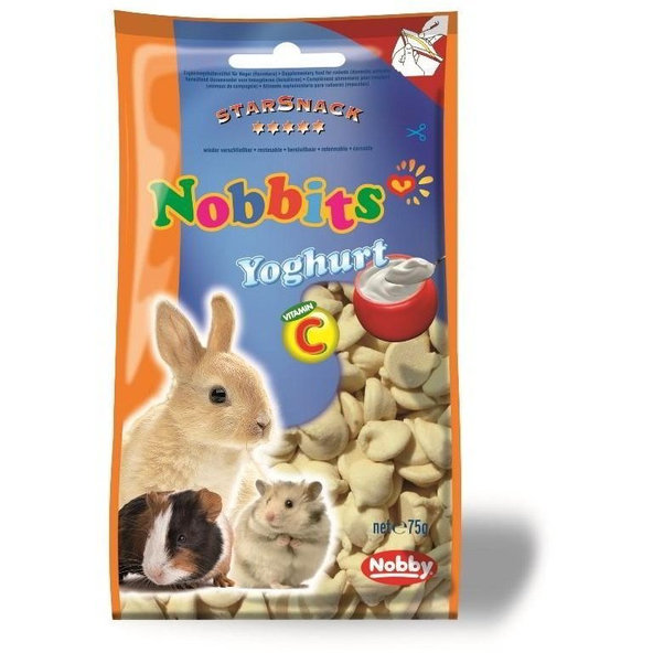 Snack Nobbits Yoghurt 75 g