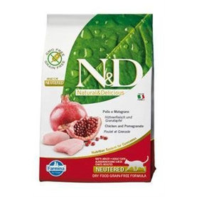Farmina N&D cat PRIME (GF) adult, neutered, chicken & pomegranate 10kg