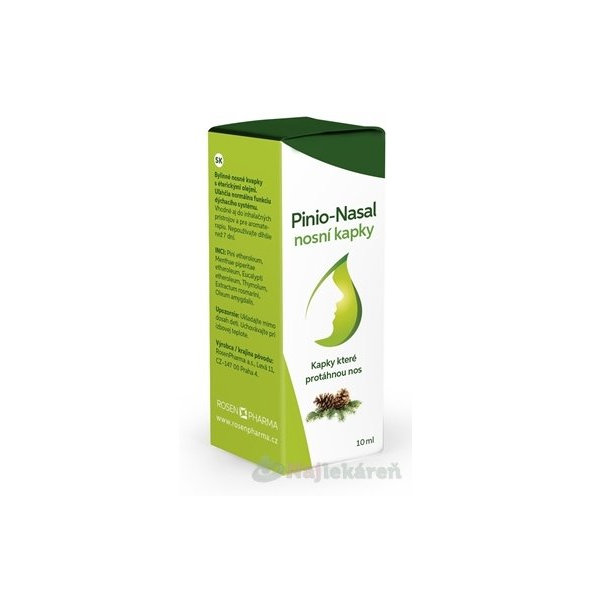 Pinio-Nasal nosné kvapky proti nádche 10 ml