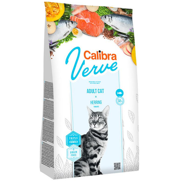 Calibra Cat Verve GF Sterilised Herring granule pre kastrované mačky 3,5kg