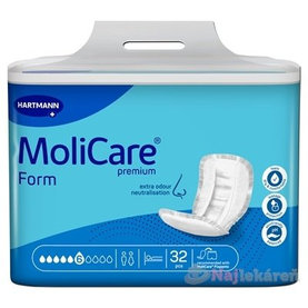 MoliCare Premium Form 6 kvapiek, vkladacie plienky, 32ks