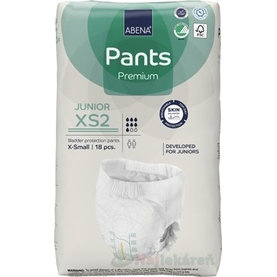 ABENA Pants Premium JUNIOR, navliekacie nohavičky (veľ. XS2), 18ks