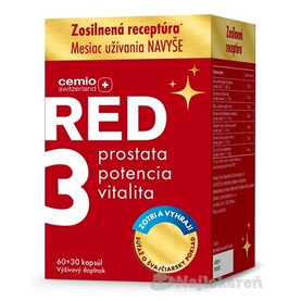 Cemio RED3 darček 2024 90 kapsúl