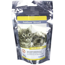 FeliGum Struvit žuvacie tablety pre psy a mačky 160g - 80tbl
