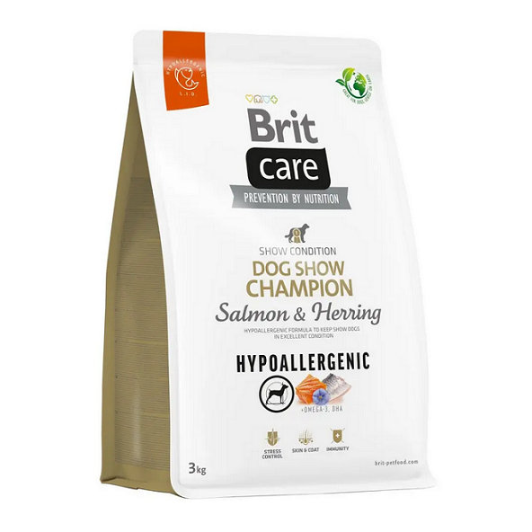 Brit Care dog Hypoallergenic dog Show Champion 3kg
