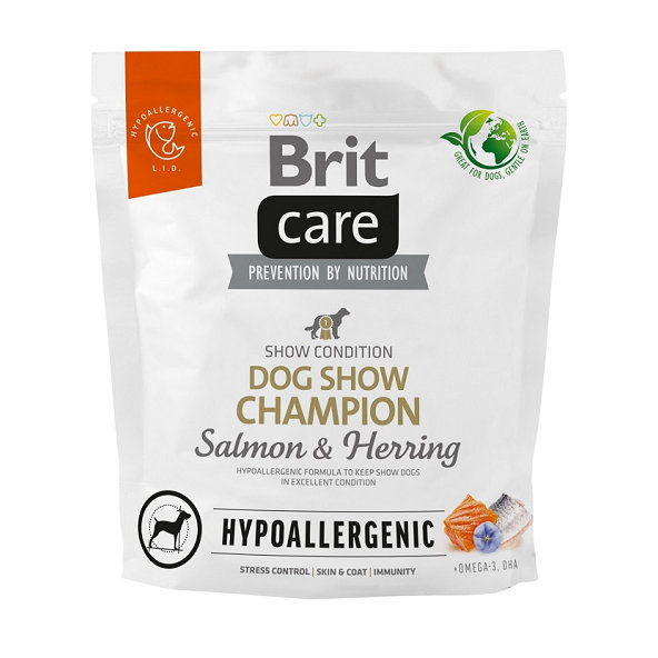 Brit Care dog Hypoallergenic dog Show Champion 1kg