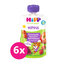 6x HIPP BIO HiPPiS Jablko-Maliny-Granátové Jablko-Acerola 100 g, od 1 roka