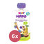 6x HIPP HiPPiS BIO Príkrm ovocný 100% ovocia hruška, čierne ríbezle, slivka 100 g