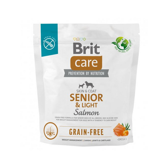 Brit Care dog Grain-free Senior & Light 1kg