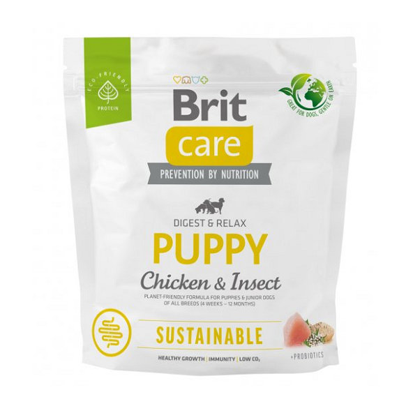 BRIT Care dog Sustainable Puppy granule pre šteňatá 1kg