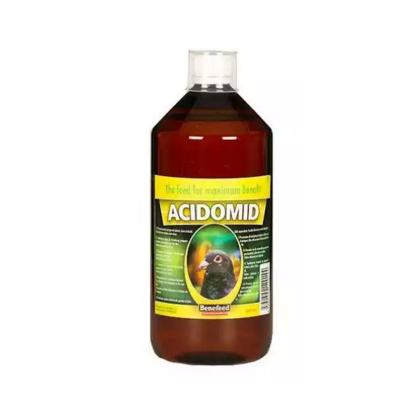 Acidomid H minerálno-vitamínový roztok pre holuby 500ml