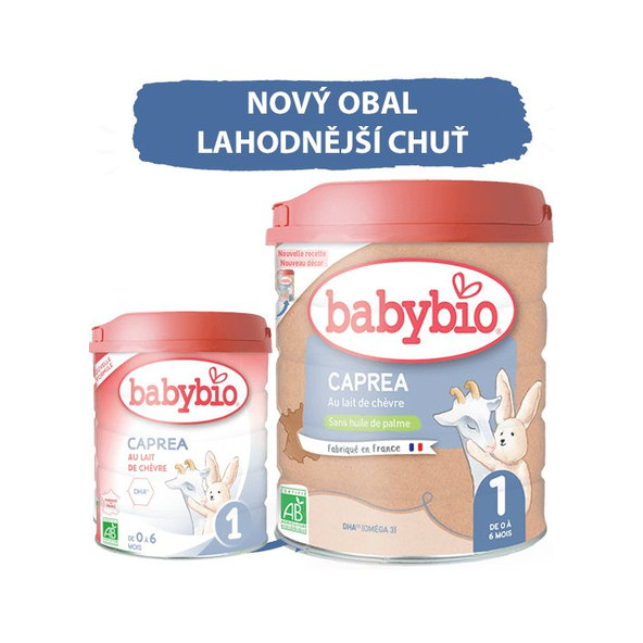 BABYBIO CAPREA 1 kozie dojčenské  mlieko (od narodenia) 1x800g