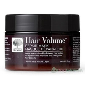 NEW NORDIC Hair Volume REPAIR MASK regeneračná maska na vlasy 300ml