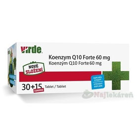 VIRDE KOENZYM Q10 Forte 60 mg, 45 ks