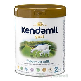 KENDAMIL Kozie následné mlieko 2 následná mliečna výživa (od ukonč. 6. mesiaca) 800 g