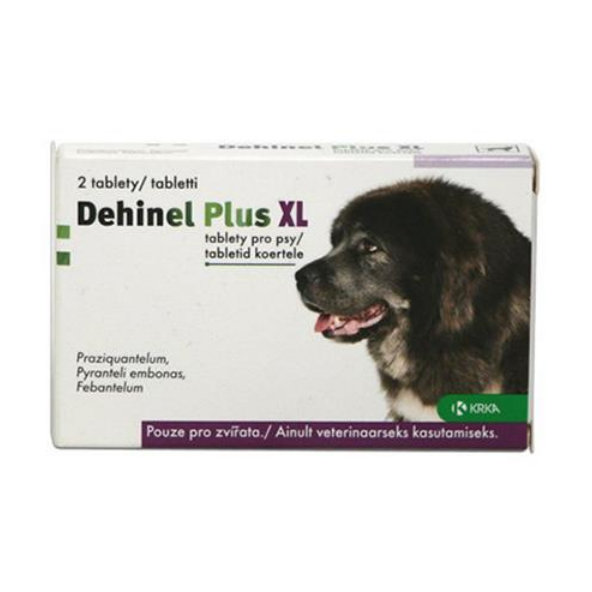 DEHINEL PLUS XL tablety na odčervenie pre psov 2tbl.