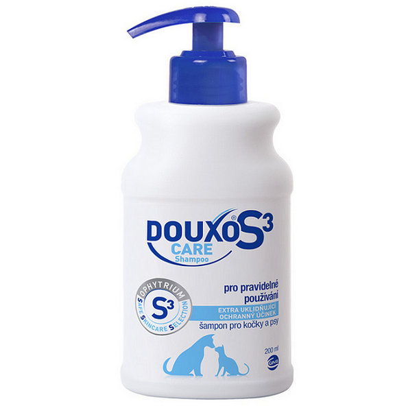 DOUXO S3 Care šampón pre mačky a psy 200ml