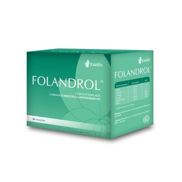 Folandrol výživový doplnok na tvorbu spermií 30 vrecúšok