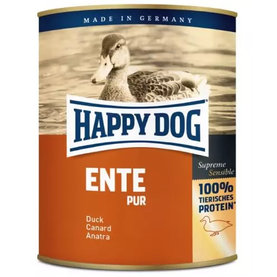 Happy Dog PREMIUM - Fleisch Pur - kačacie mäso konzerva pre psy 400g
