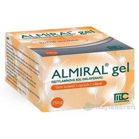 ALMIRAL gél na bolesť a zápal 250 g