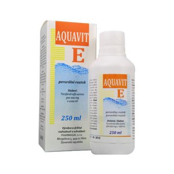 Aquavit E perorálny roztok pre zvieratá 250ml