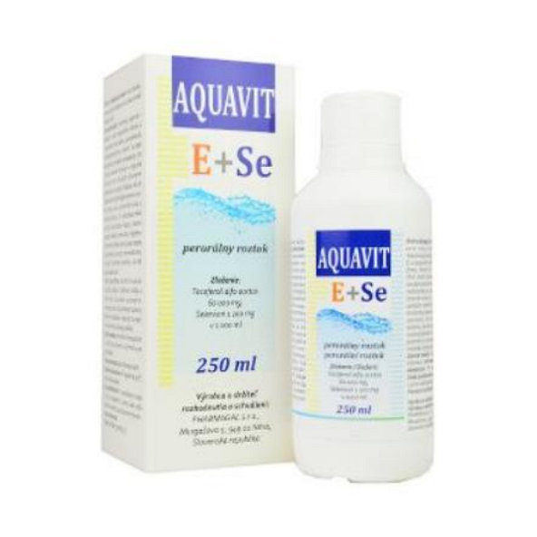 Aquavit E+SE perorálny roztok pre zvieratá 250ml