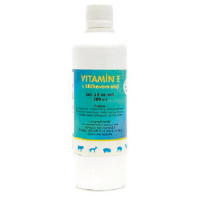 Vitamin E v klíčkovom oleji pre zvieratá 500ml