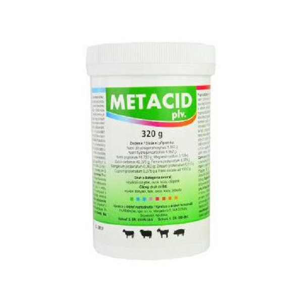 Metacid výživový doplnok na tráviace ťažkosti prežúvavcov 320g