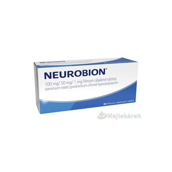 Neurobion 100 mg/50 mg/1 mg 30 tabliet