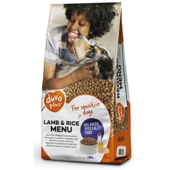 DUVO+ kompletné krmivo - granule pre psy Lamb & Rice menu 14kg
