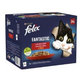 FELIX Fantastic cat hovädzie v želé kapsičky pre mačky 26x85g