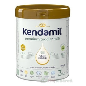 KENDAMIL Premium 3 HMO+ mliečna výživa malých detí (od ukonč. 12. mesiaca) 800 g