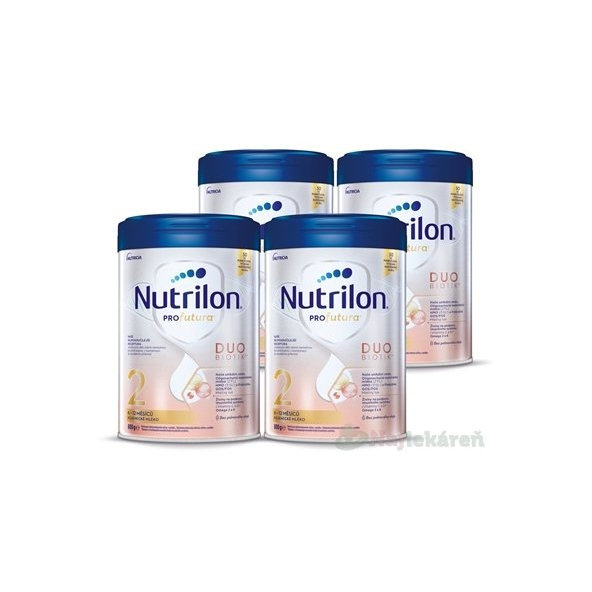 Nutrilon 2 Profutura DUOBIOTIK následná dojčenská výživa (6-12 mesiacov) 4x800 g
