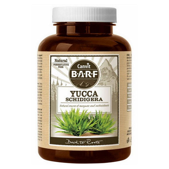 Canvit BARF Yucca Schidigera pre podporu trávenia a detoxifikácii organizmu pre psy 160g