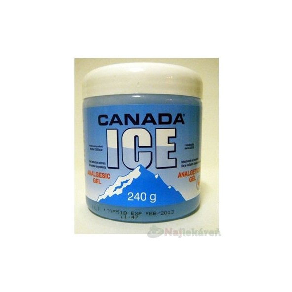 CANADA Ice gél zmierňuje bolesť a únavu svalov 240 ml