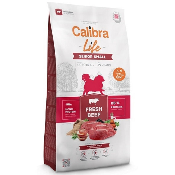 Calibra Dog Life Senior Small Fresh Beef granule pre psy 1,5kg